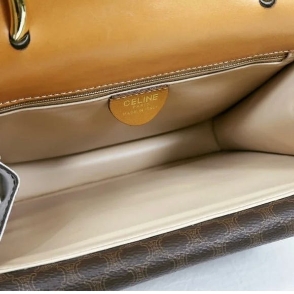 Celine authentic vintage Kelly handbag - Picture 8 of 11